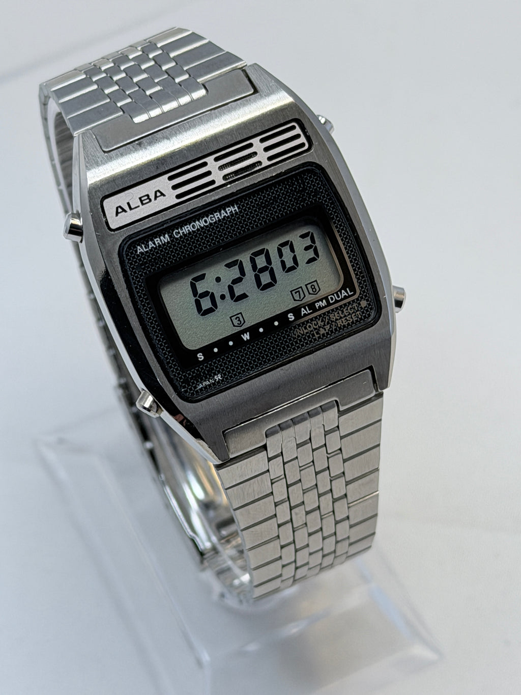 Vintage Seiko Alba Y486-4000 Watch FULL SET from 1980 made in Japan
