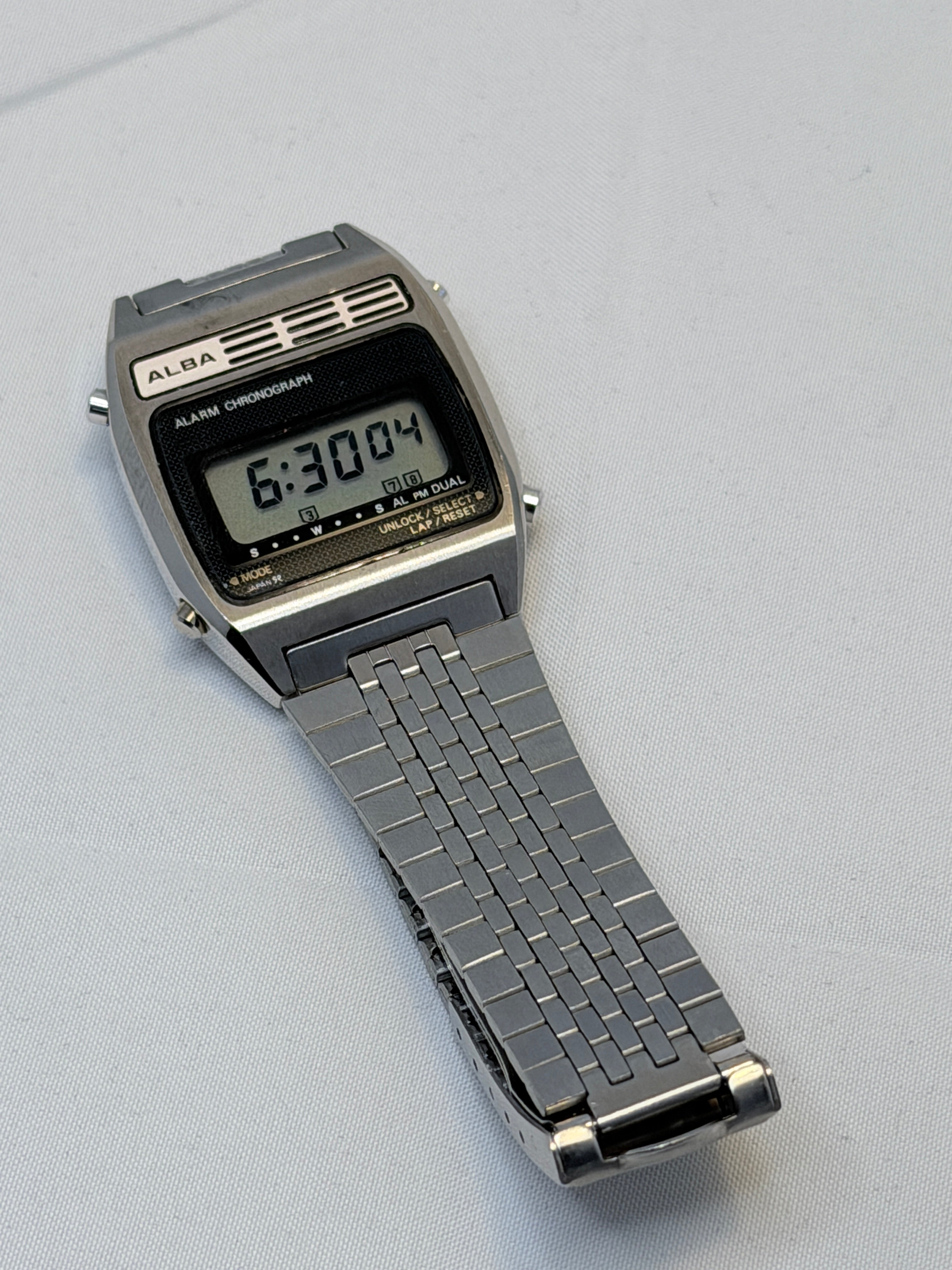 Vintage Seiko Alba Y486-4000 Watch FULL SET from 1980 made in Japan