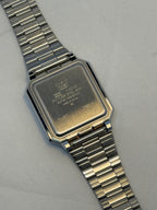 Casio Vintage Digital Stainless Steel A100WE Watch