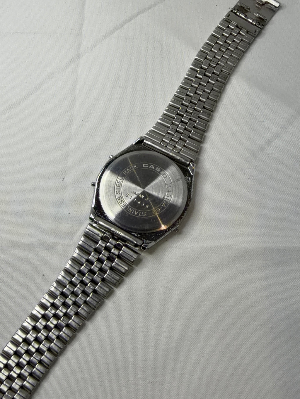 Very Rare CASIO SA-50 80s Ultra-Thin Digital Watch From 1984 Japan Import