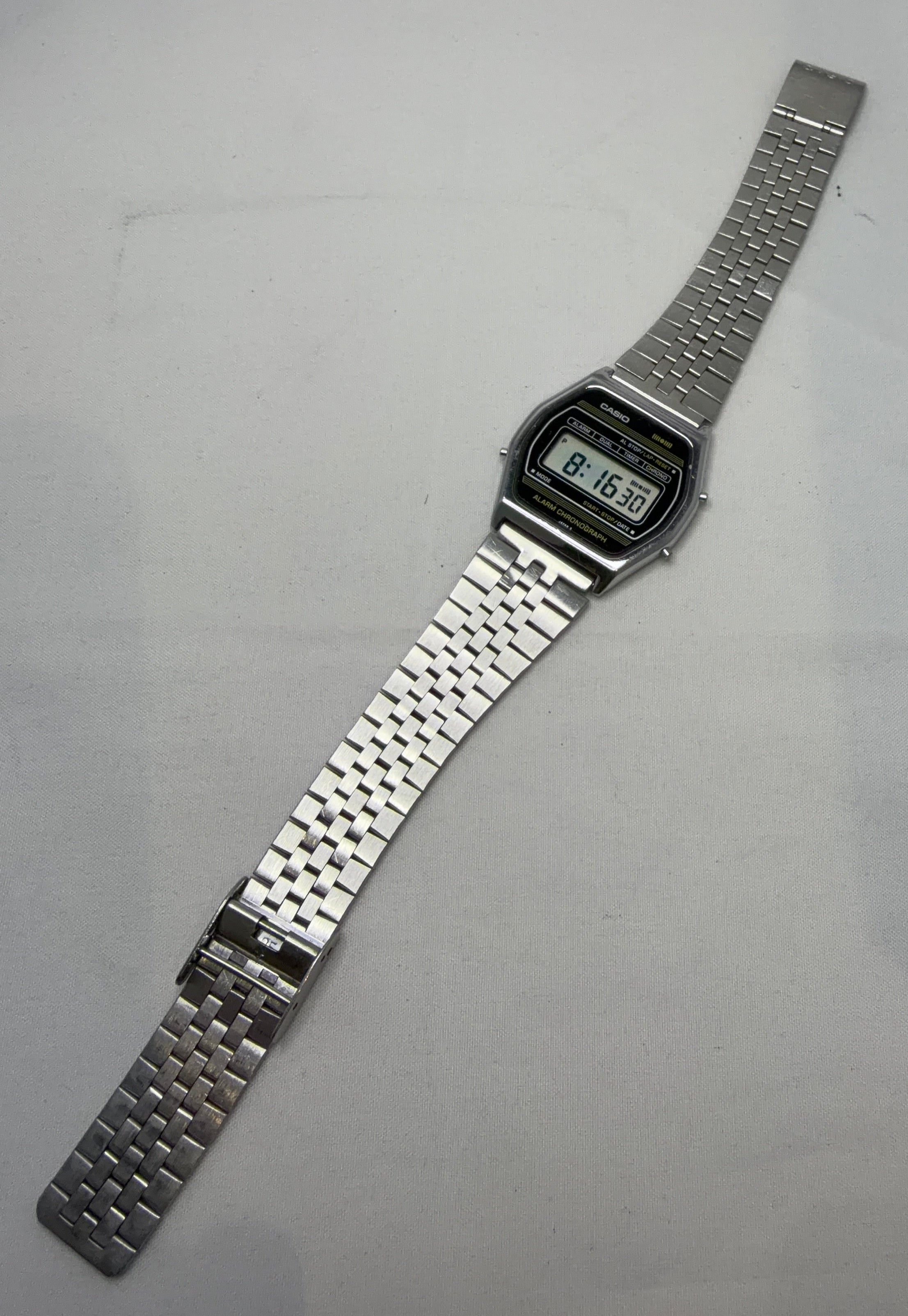 Very Rare CASIO SA-50 80s Ultra-Thin Digital Watch From 1984 Japan Import