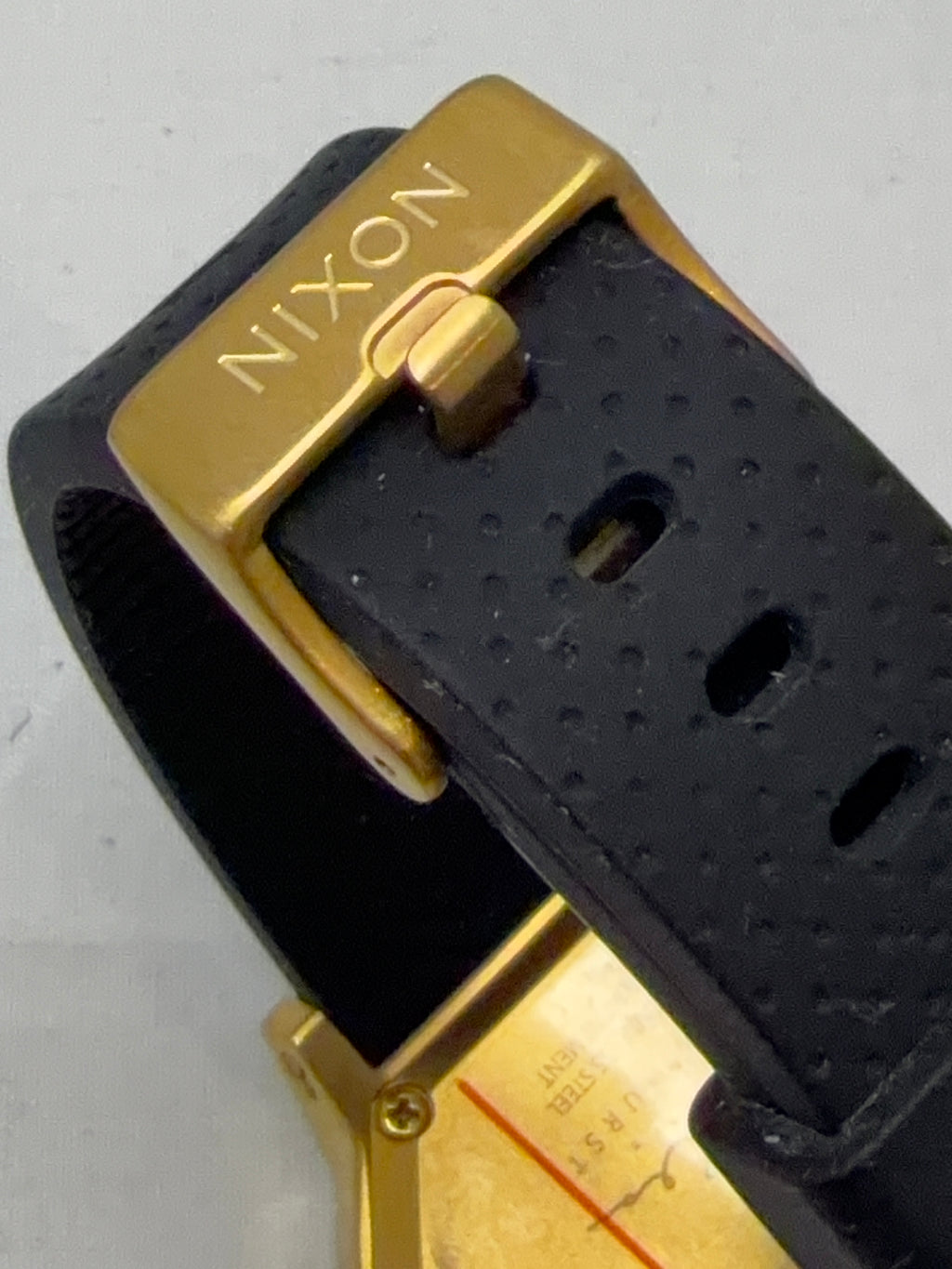 Nixon The Siren Stainless Steel Leila Hurst Signature Series- Gold Toned Watch
