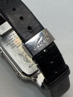 Vintage Casio C-Sphere CSE-002 Watch 1635 Retro Silver Black Rare Japan Import