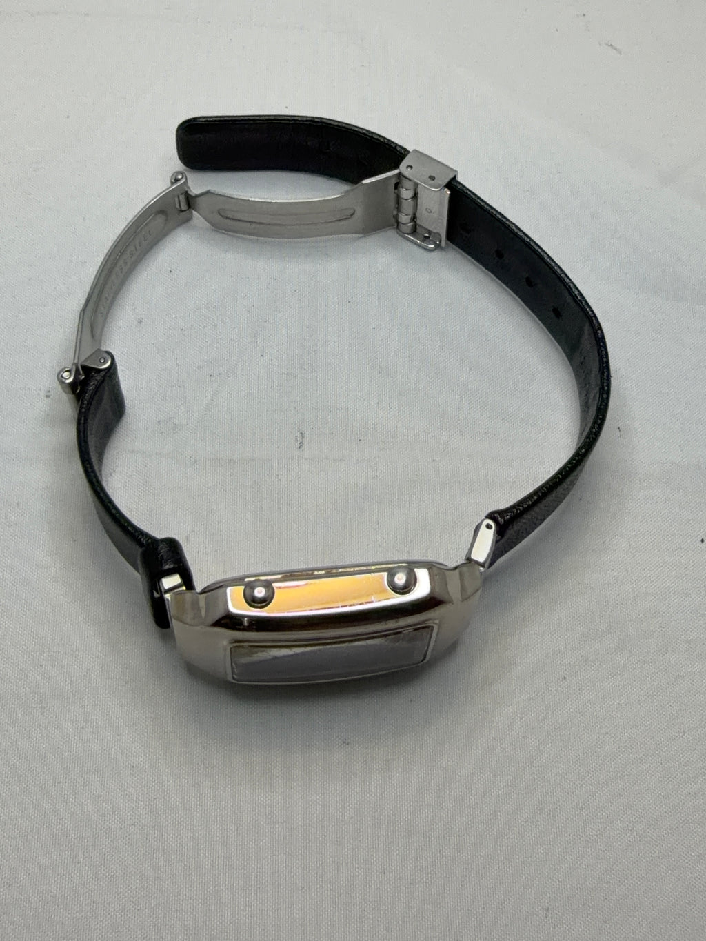 Vintage Casio C-Sphere CSE-002 Watch 1635 Retro Silver Black Rare Japan Import