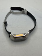 Vintage Casio C-Sphere CSE-002 Watch 1635 Retro Silver Black Rare Japan Import
