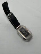 Vintage Casio C-Sphere CSE-002 Watch 1635 Retro Silver Black Rare Japan Import