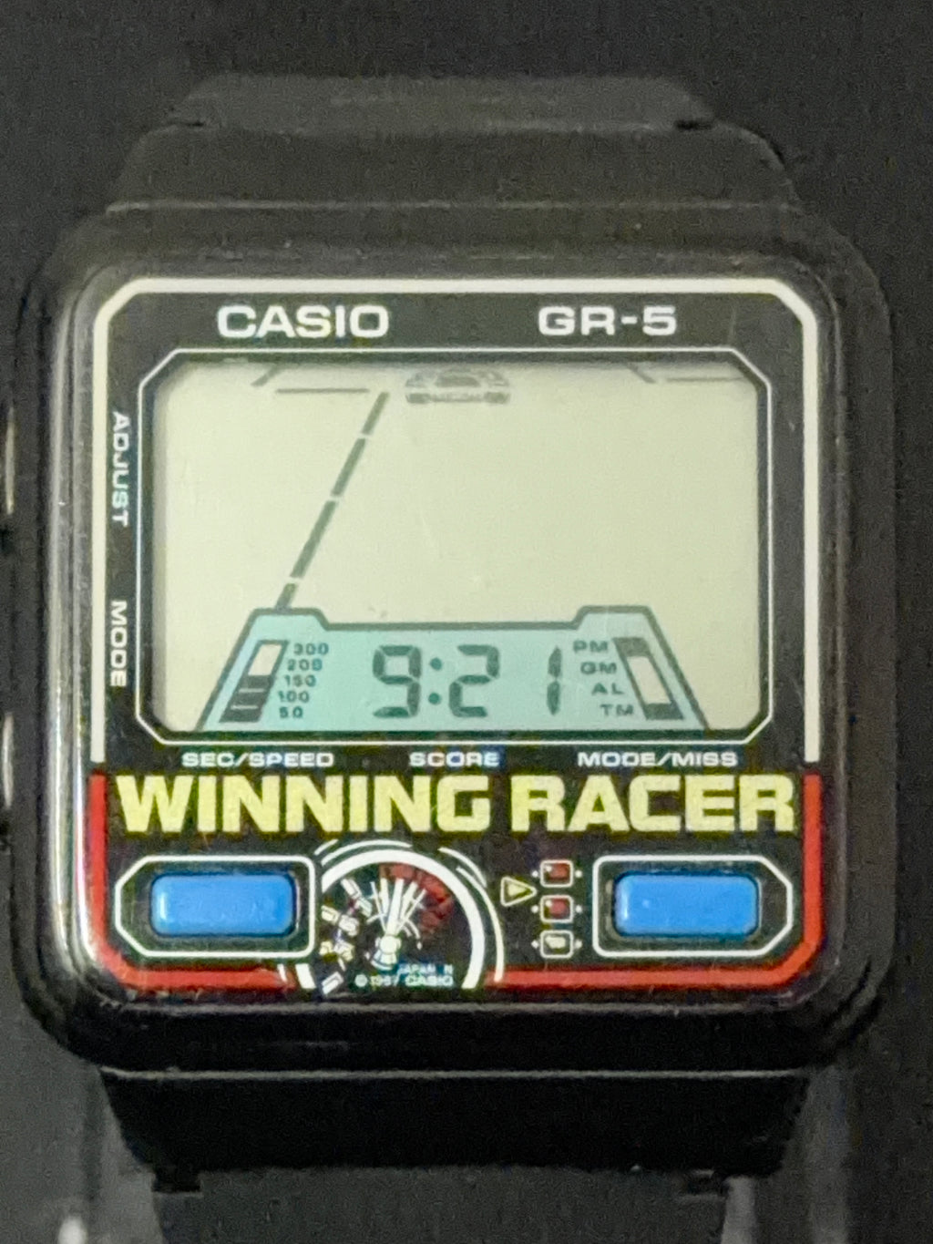 Casio Game Watch GR-5, famously known as the "Winning Racer" very rare!