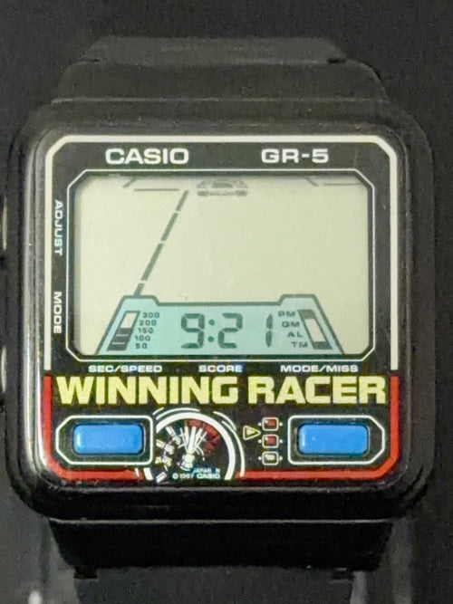 Casio Game Watch GR-5 "Winning Racer" very rare!