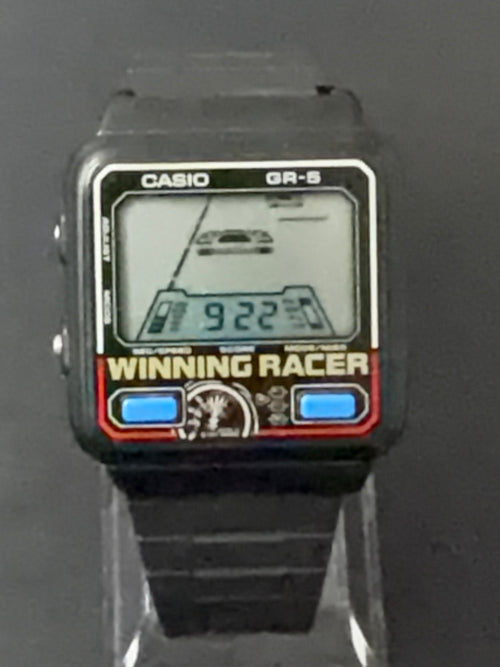 Casio Game Watch GR-5, famously known as the "Winning Racer" very rare!