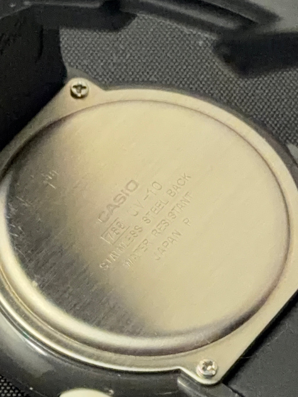 Casio UV-10 watch is an exceptionally Rare with UV Light Sensor