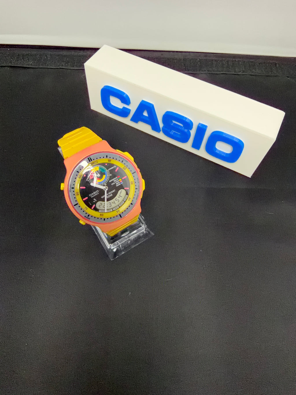 Casio AW-60 from 1992 the "Exercise Planner" or "Personal Trainer"
