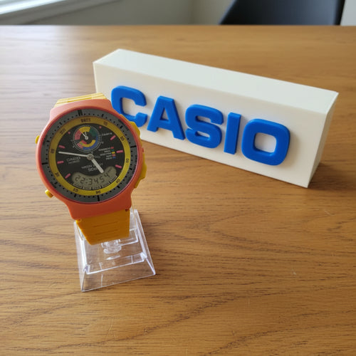 Casio AW-60 from 1992 the "Exercise Planner" or "Personal Trainer"
