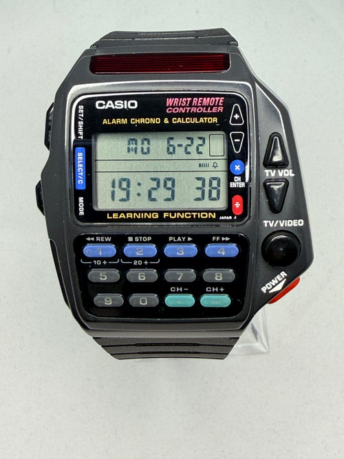 Casio CMD-40 is a legendary vintage "Wrist Remote Controller" calculator watch originally released by Casio in late 1992
