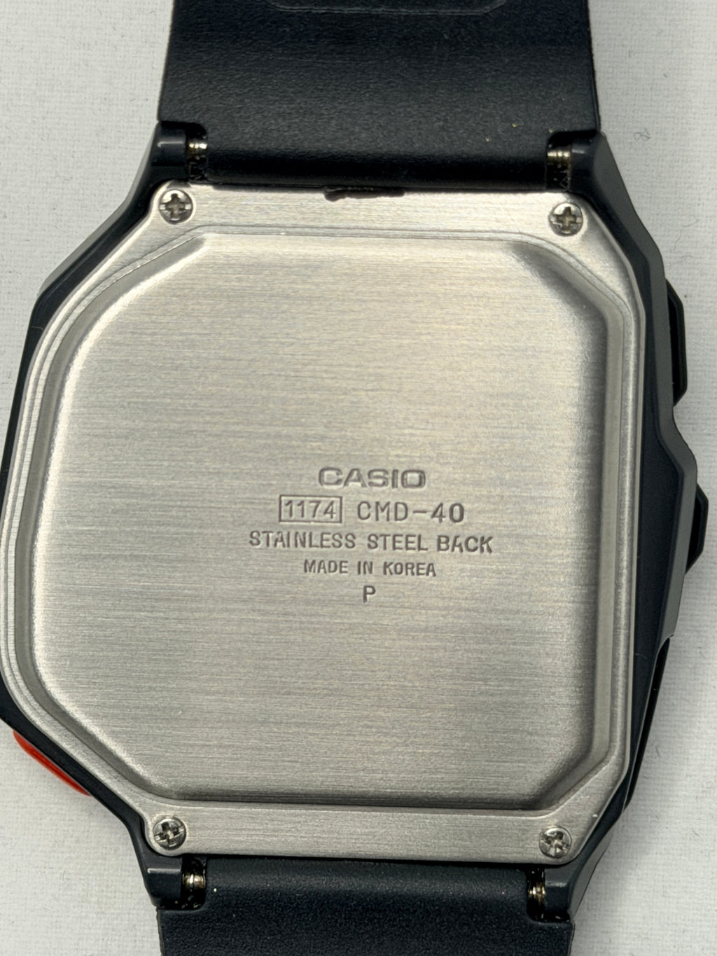 Casio CMD-40 is a legendary vintage "Wrist Remote Controller" calculator watch originally released by Casio in late 1992