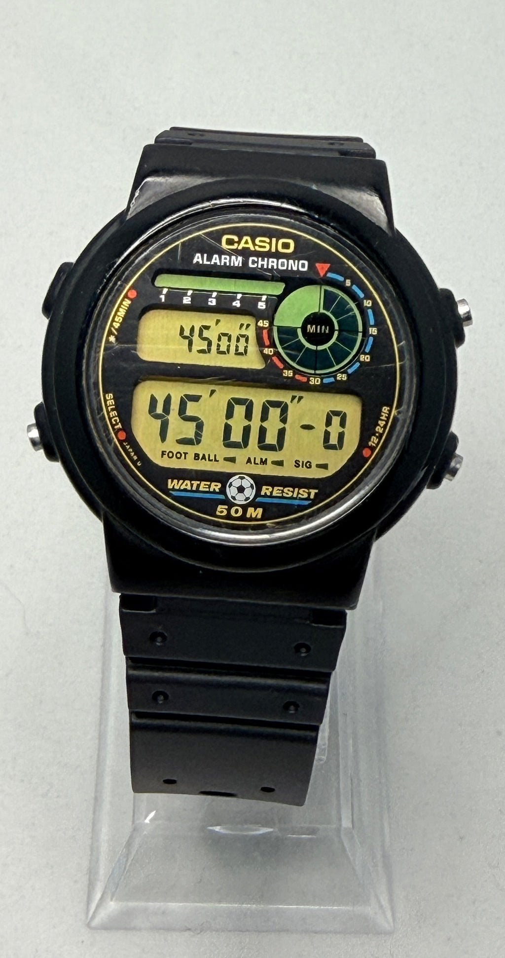 The Casio TRW-10 Released in 1988. "Football Timer" very rare