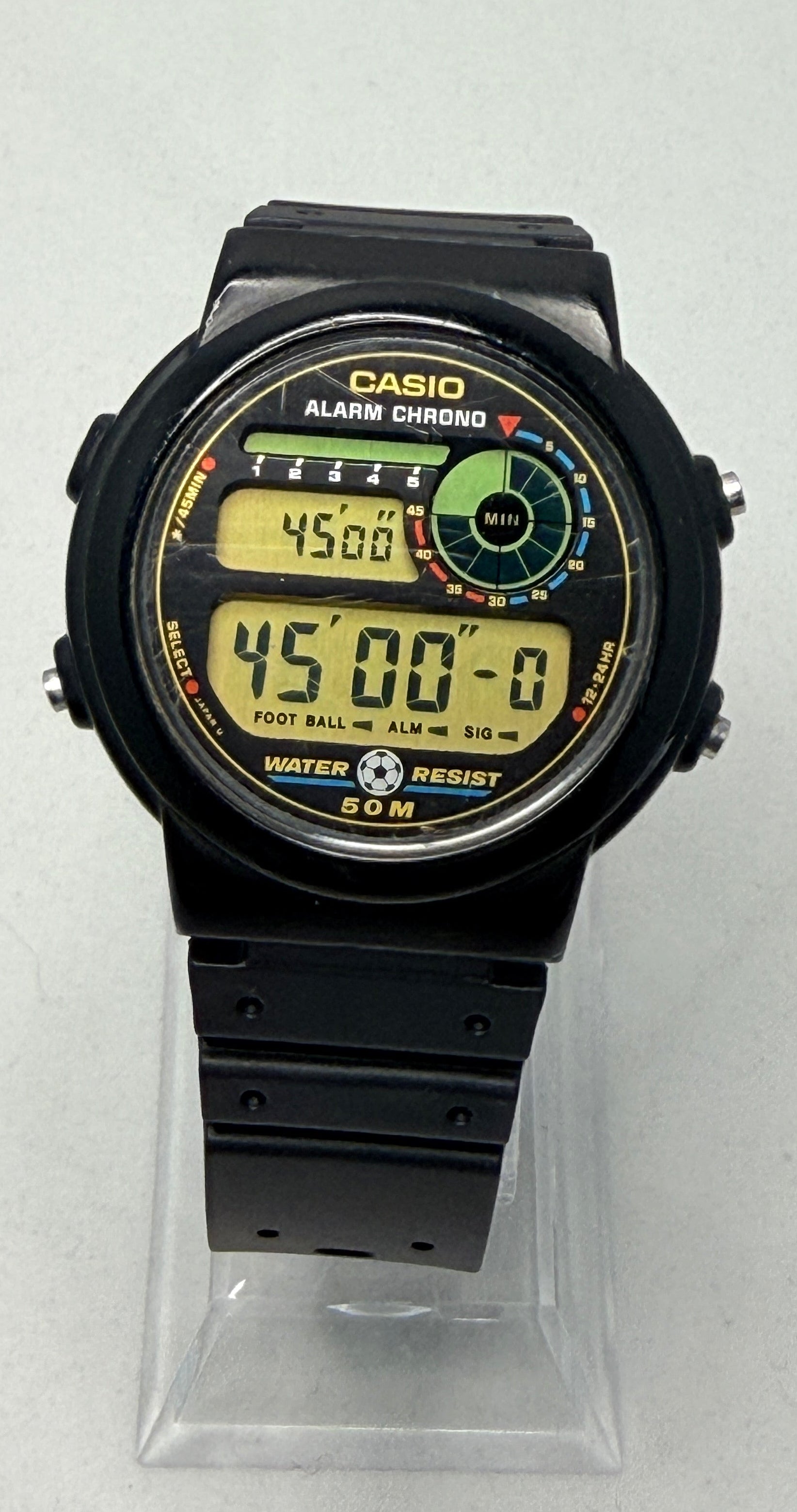 The Casio TRW-10 Released in 1988. "Football Timer" very rare