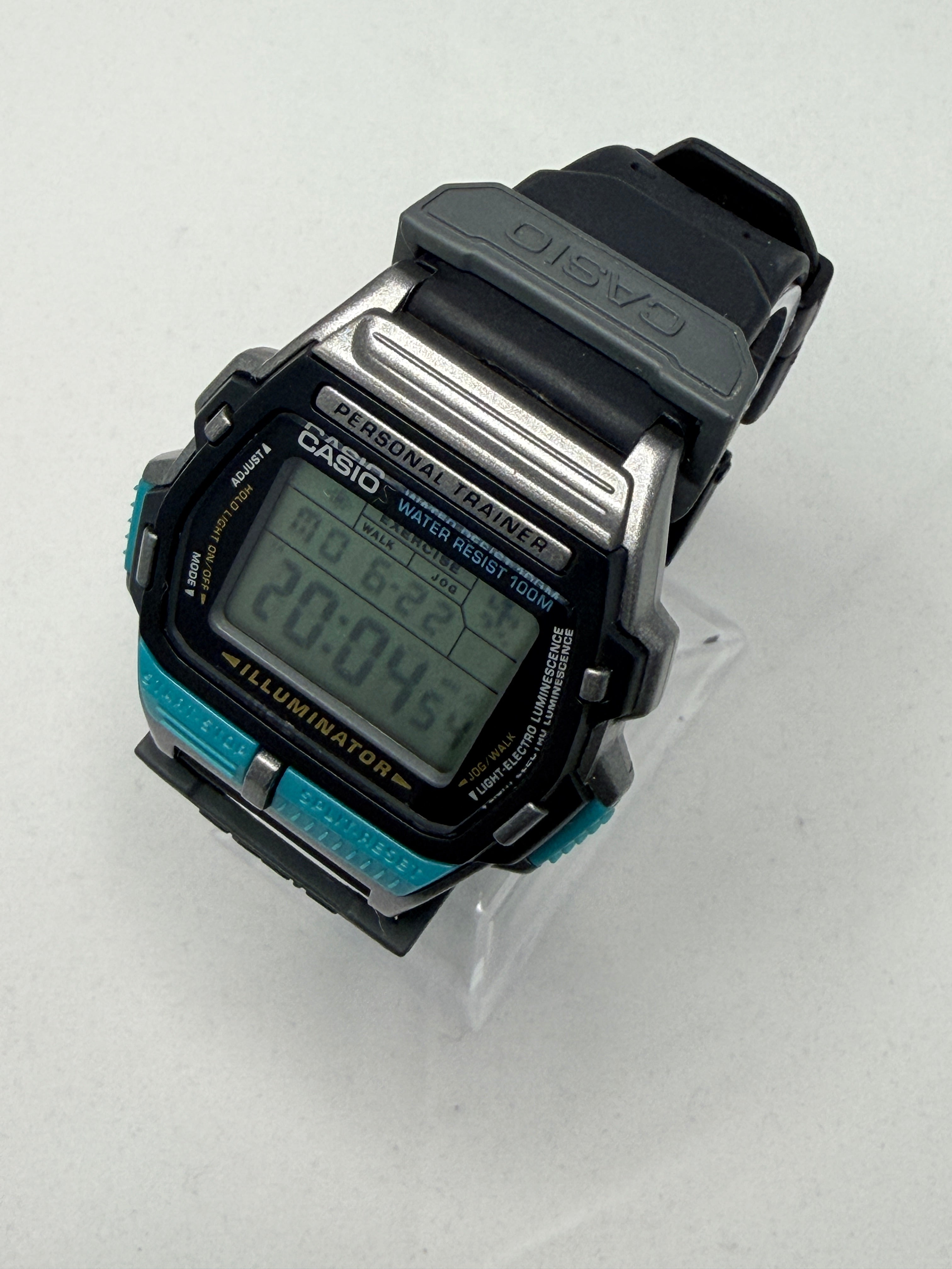Casio JC-30 "Running Man" watch from 1990