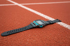 Casio JC-30 "Running Man" watch from 1990