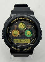 Casio AW-20 is a highly collectible vintage ana-digi released 1989 "Speed Memory 100"