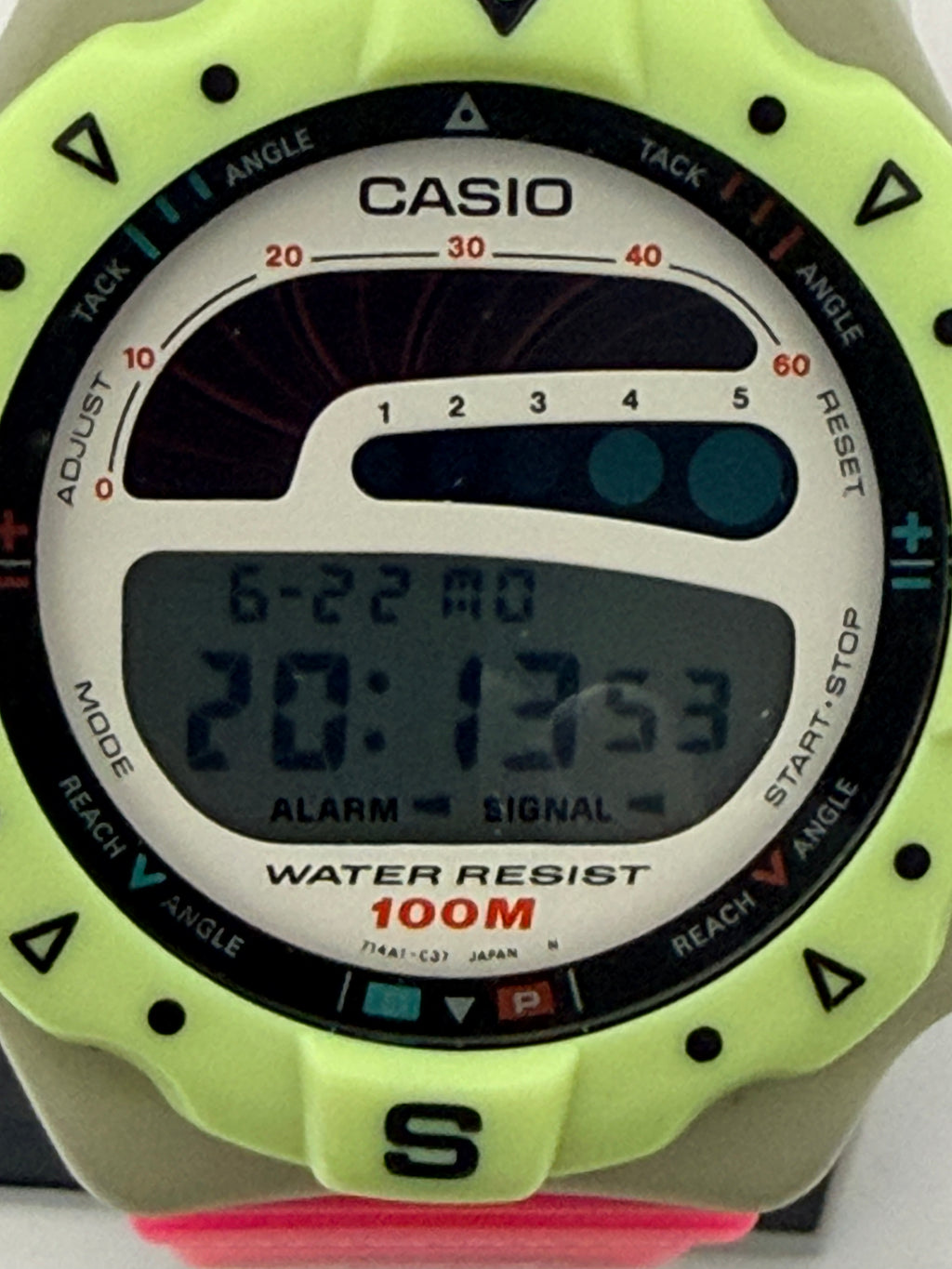 Casio SUF-110 retro "Surfing Timer" from the 1990's