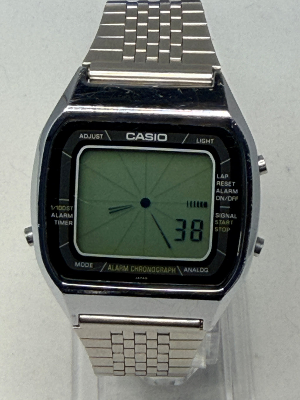 Casio A201 "Blue Thunder" legendary watch from 1981