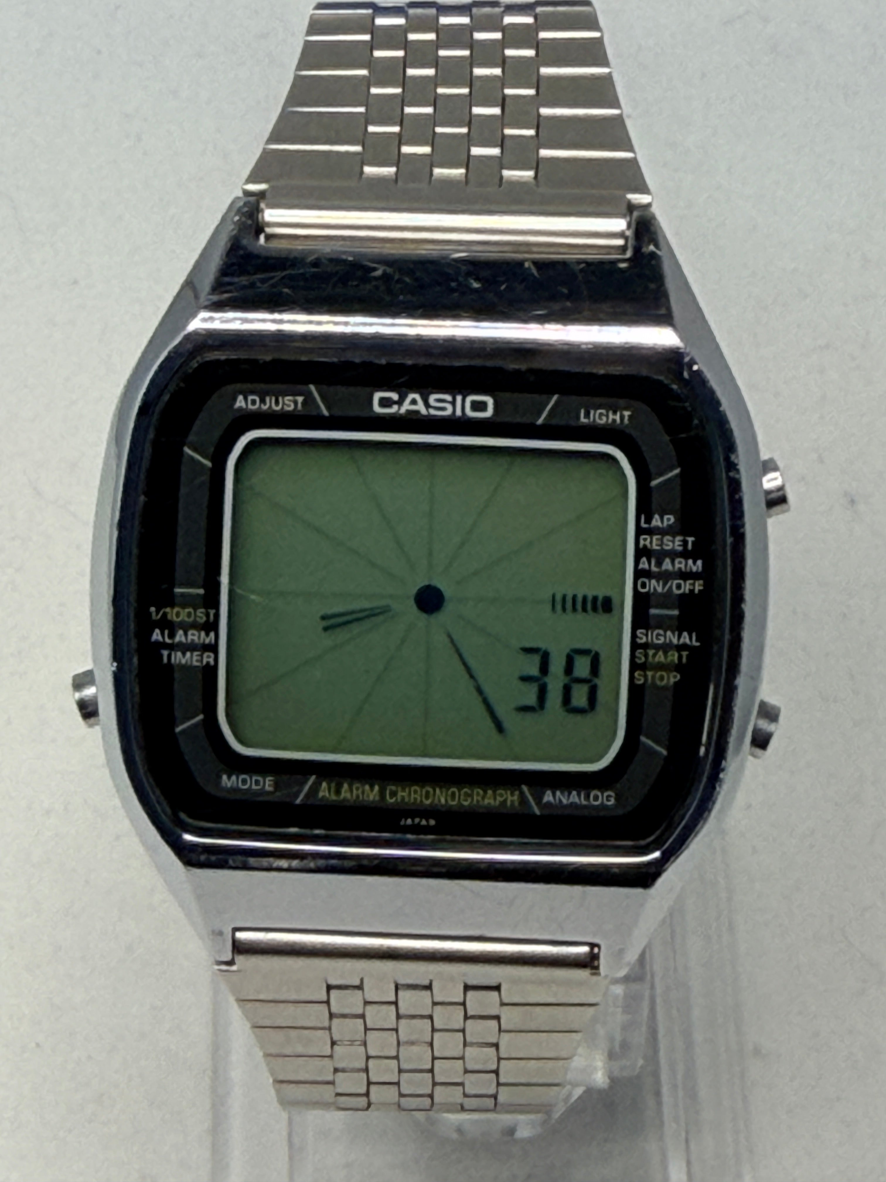 Casio A201 "Blue Thunder" legendary watch from 1981