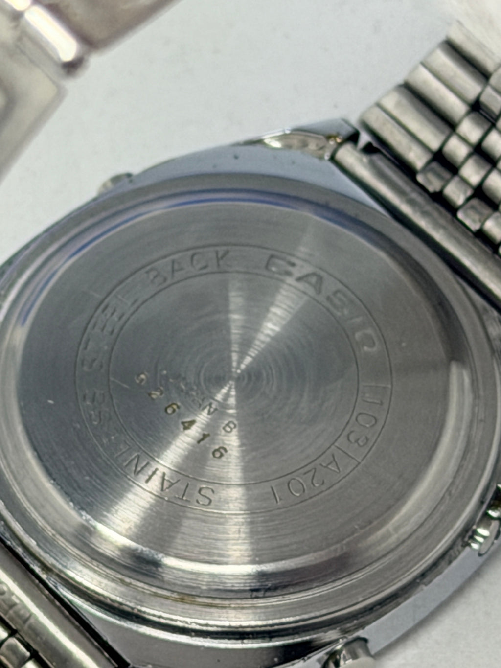 Casio A201 "Blue Thunder" legendary watch from 1981