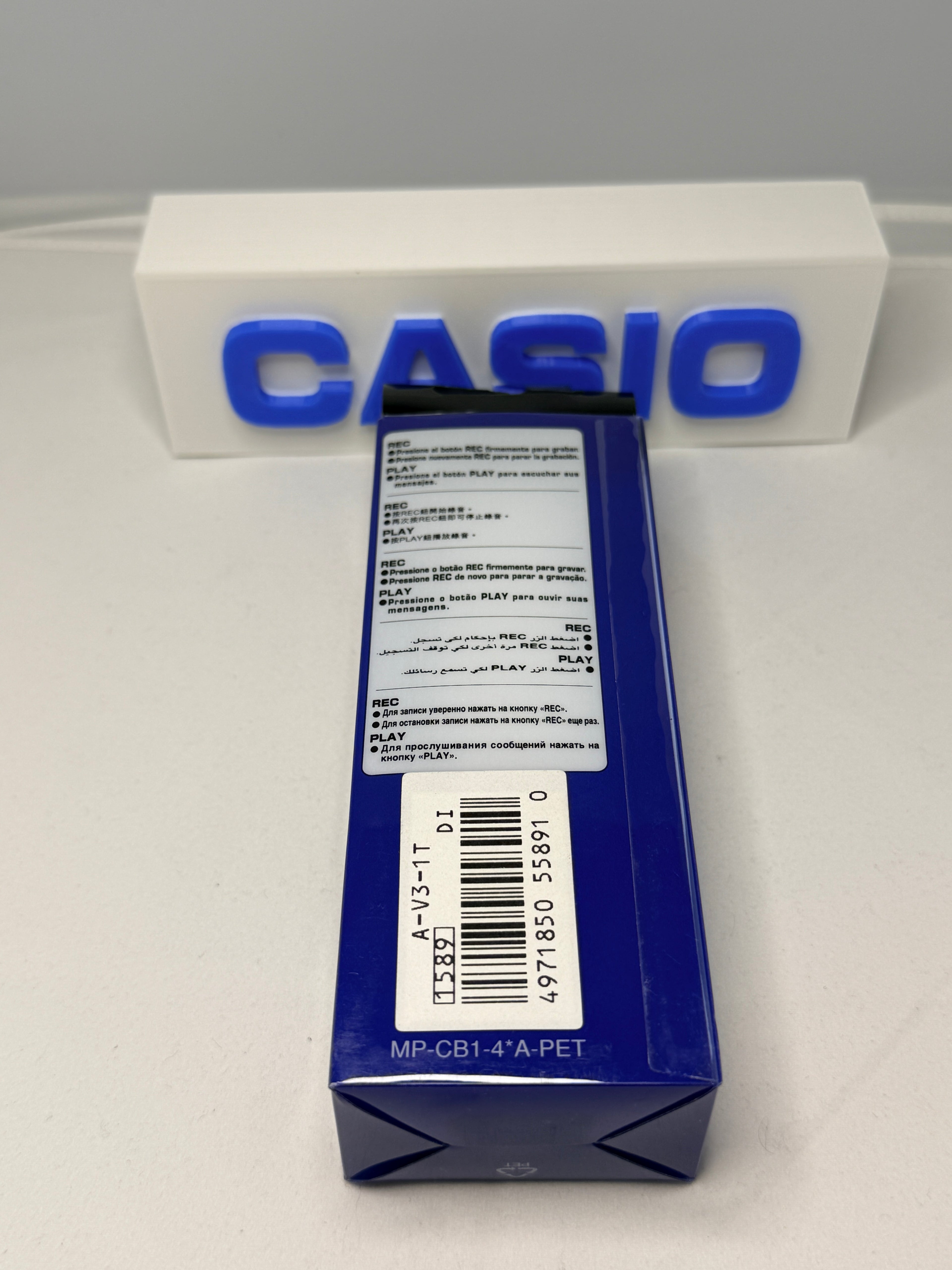 Casio Vintage A-V3-1T Easy Rec FULL SET New Old Stock