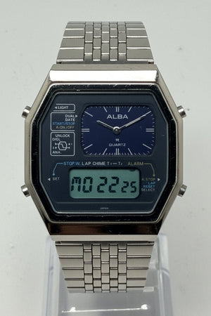 Seiko Alba Ana-Digi watch Y651-504A from 1980 Japan