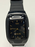 Casio FTP-10 vintage "Flip-Top" calculator watch released in 1992 - VINDIGI