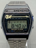 Casio M-321 highly collectible "Melody Alarm" watch from 1980