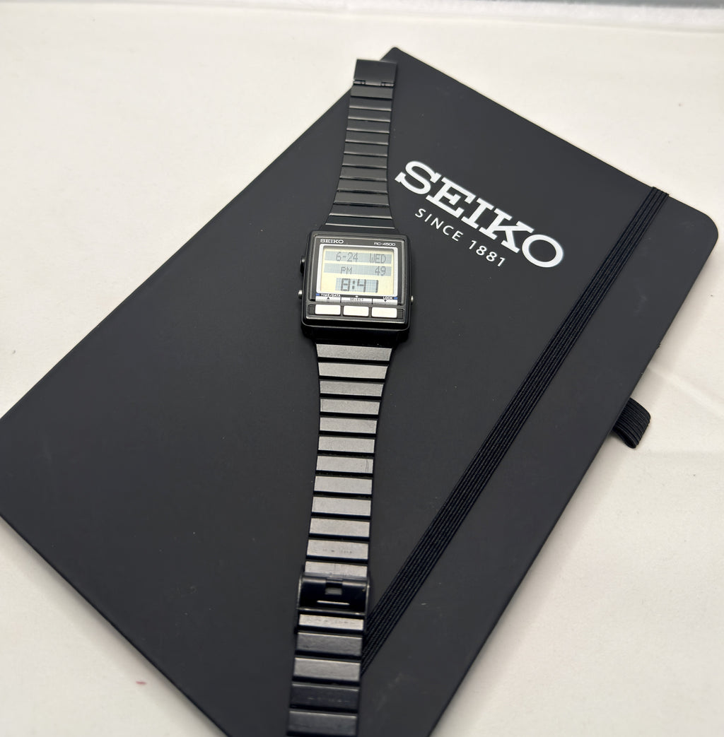 Seiko RC-4500 Data-Graph smart watch from 1985
