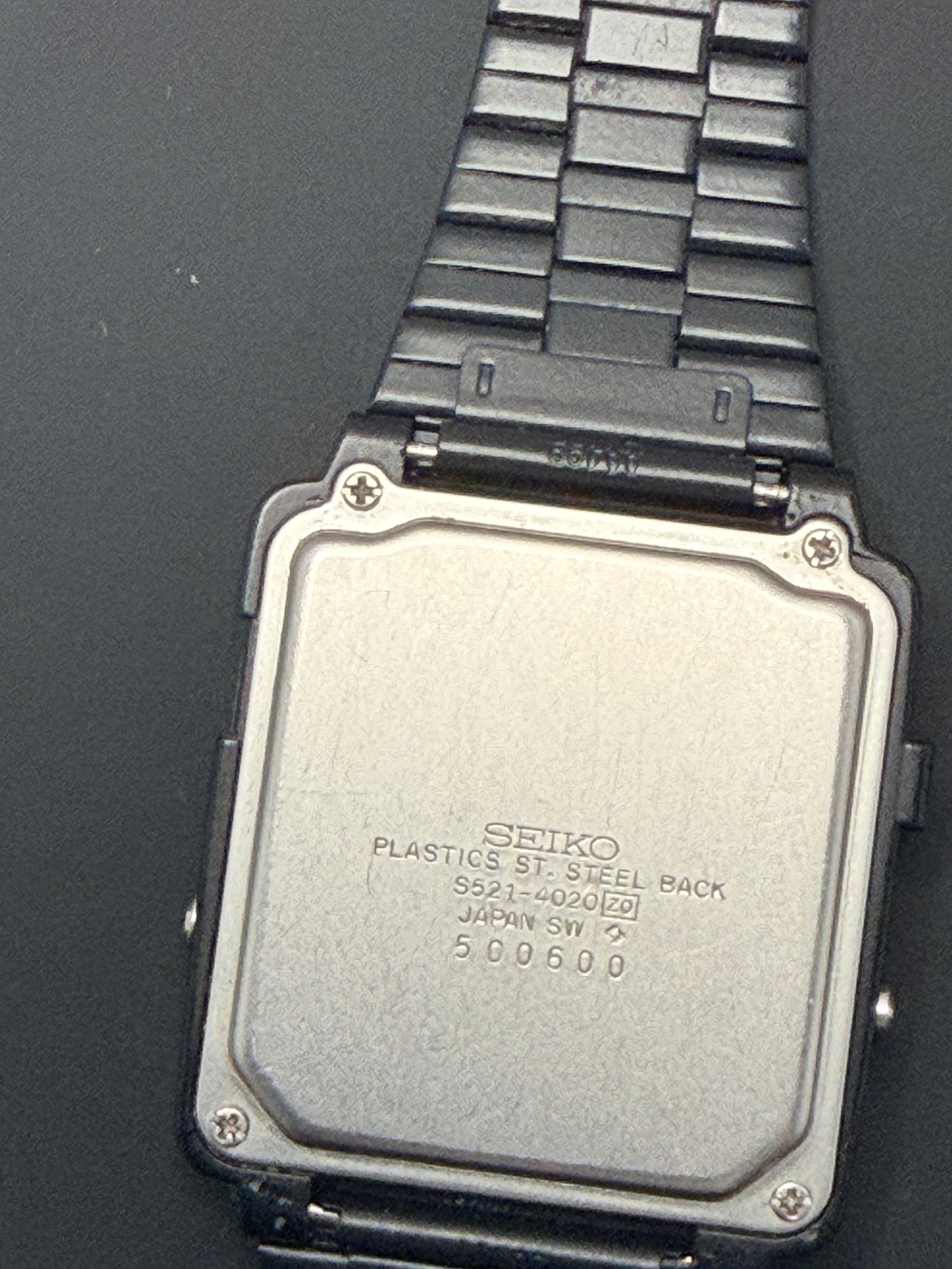 Seiko RC-4500 Data-Graph smart watch from 1985
