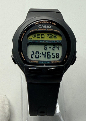 Casio DB-56W vintage Databank watch from 1992