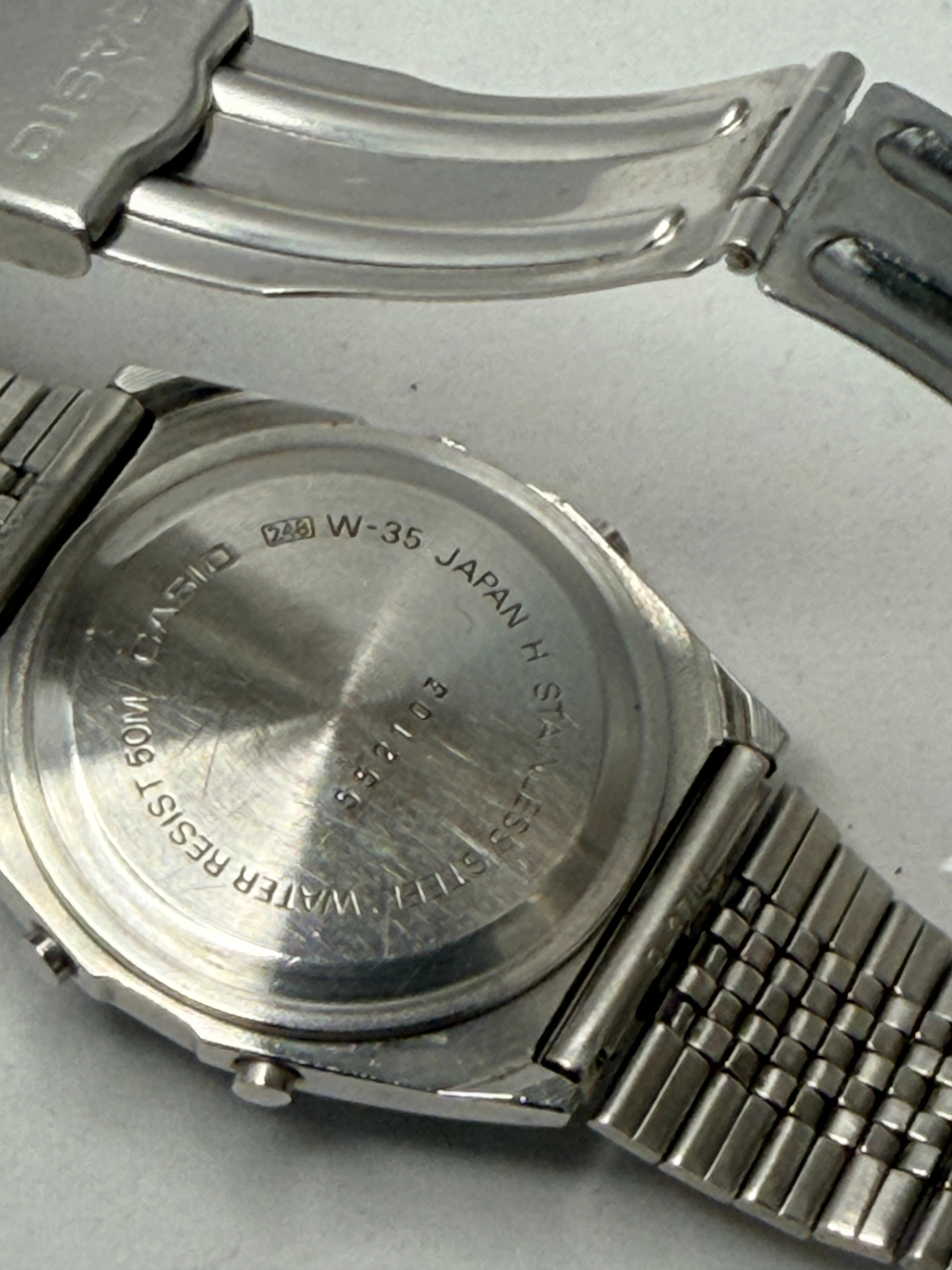 The Casio W-35 "Marlin" made in 1983 an absolute legend of a watch