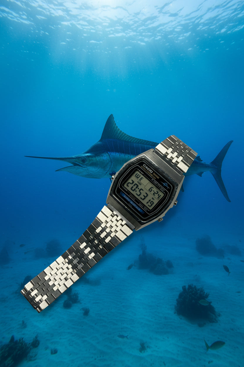 The Casio W-35 "Marlin" made in 1983 an absolute legend of a watch