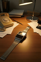 The Casio DBC-600 iconic vintage watch made in 1985 in Japan.