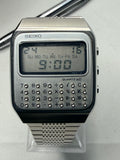 The Seiko C153-5007 is a historically significant calculator watch made in 1977