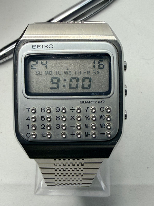 The Seiko C153-5007 is a historically significant calculator watch made in 1977