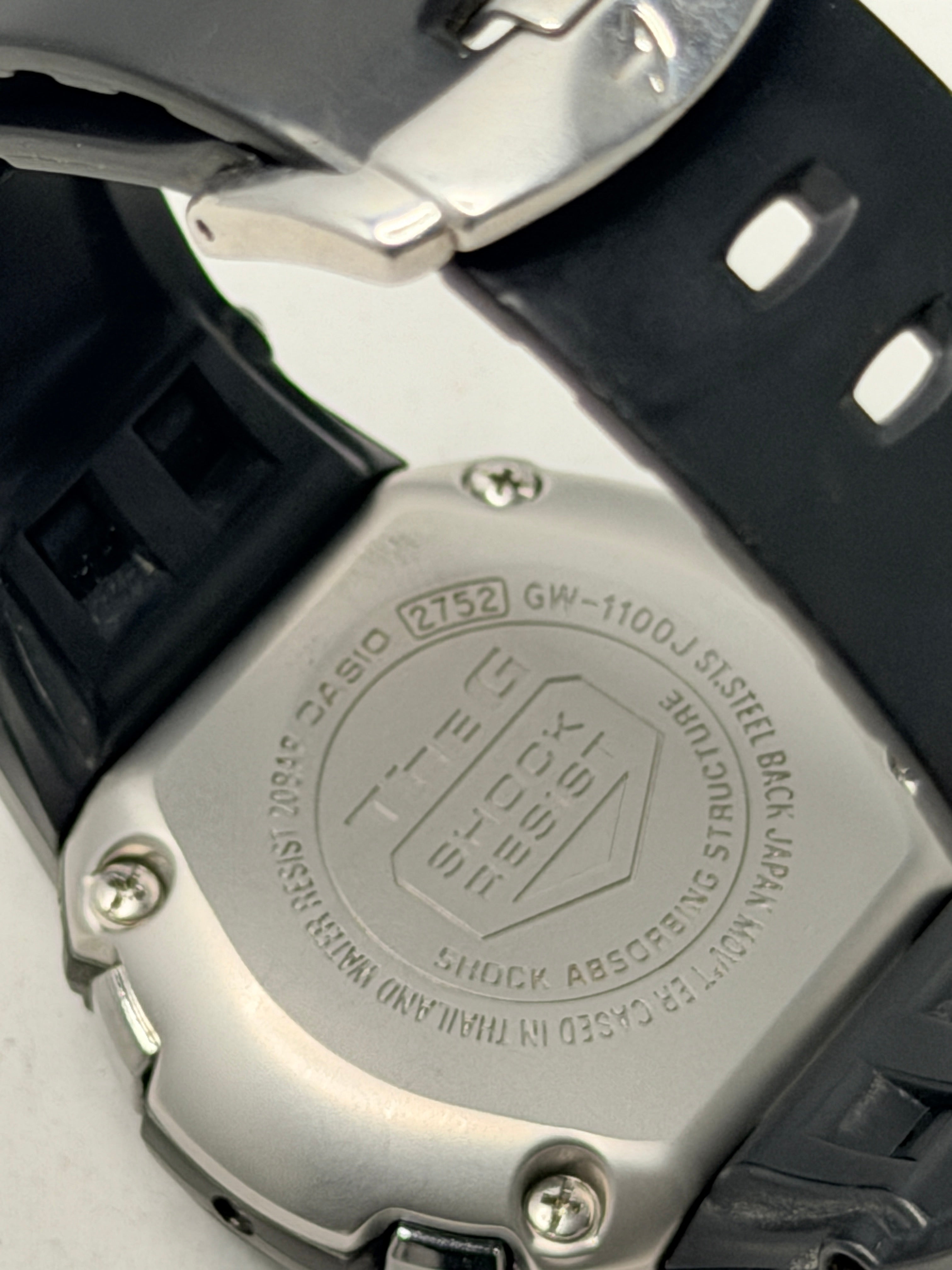 Casio G-Shock GW-1100J is a vintage Japanese-Import Ana-digi "The G"
