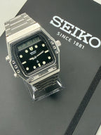 Seiko H357-5140 rare "Ana-Digi" quartz watch made in 1981 James Bond 007