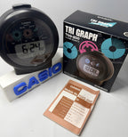 Casio TRI GRAPH Watch and Clock TGW-10 and TGQ-200 Bundle Set
