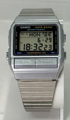 Casio DB-520 databank watch first introduced in 1985 Japan made