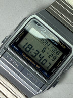 Casio DB-520 databank watch first introduced in 1985 Japan made
