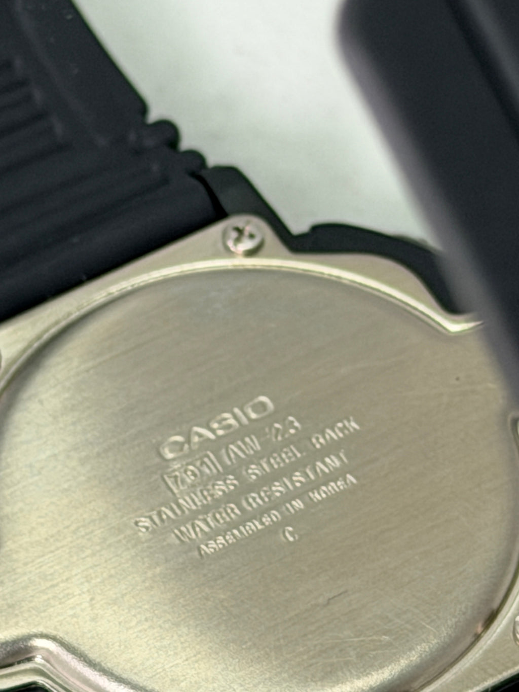 Casio AW-23 ultra-rare "Ana-Digi" watch originally released by Casio in 1992.