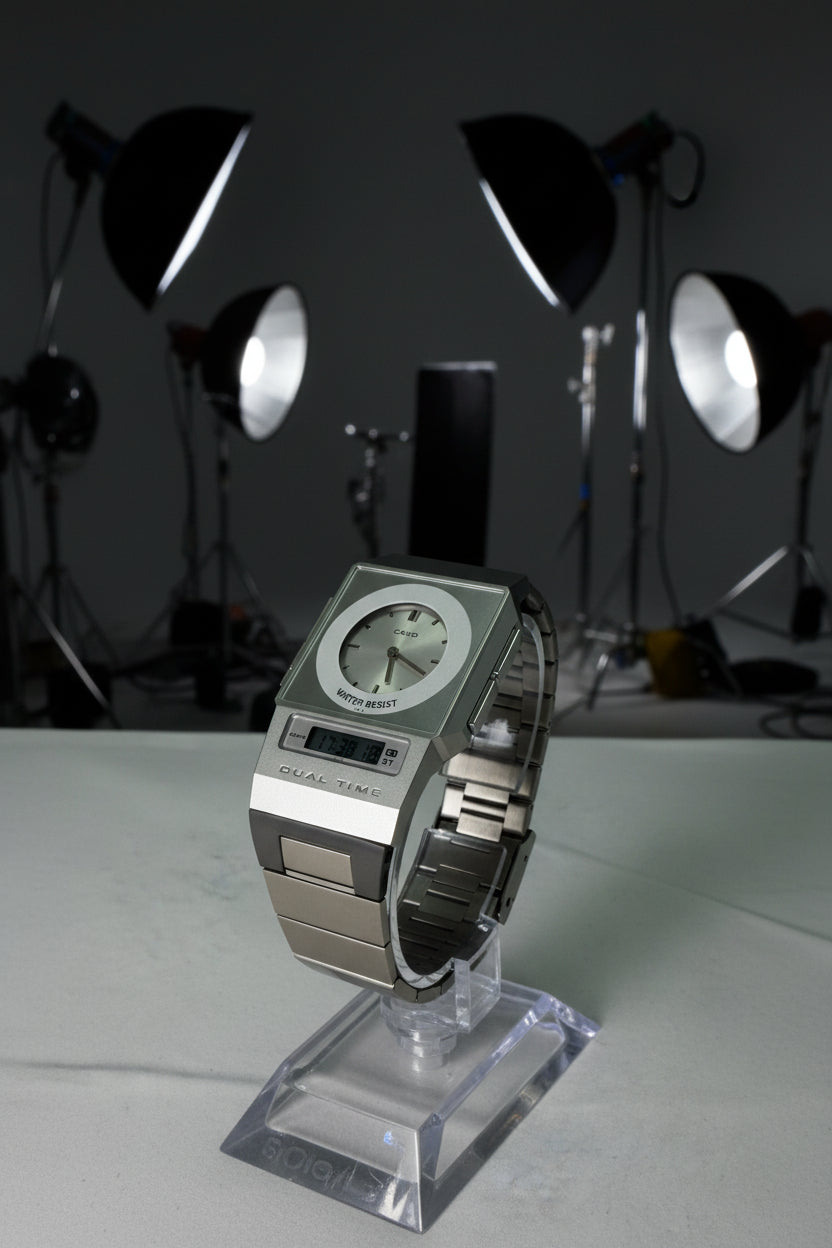Casio FS-01 ultra-thin "Film Watch" first launched by Casio in 1999 very rare