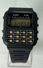 Casio C-80 Iconic 1st Calculator Watch made in 1980 Japan