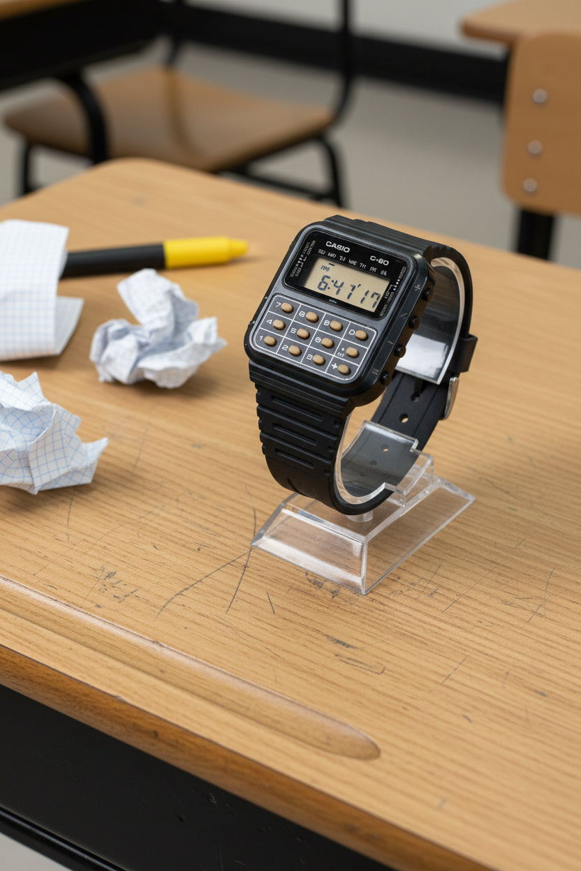 Casio C-80 Iconic 1st Calculator Watch made in 1980 Japan