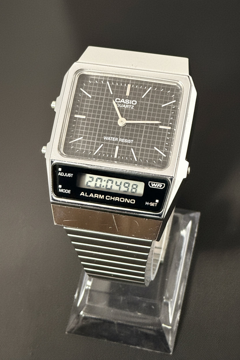 Casio AQ-800E is a vintage-inspired Ana-Digi watch