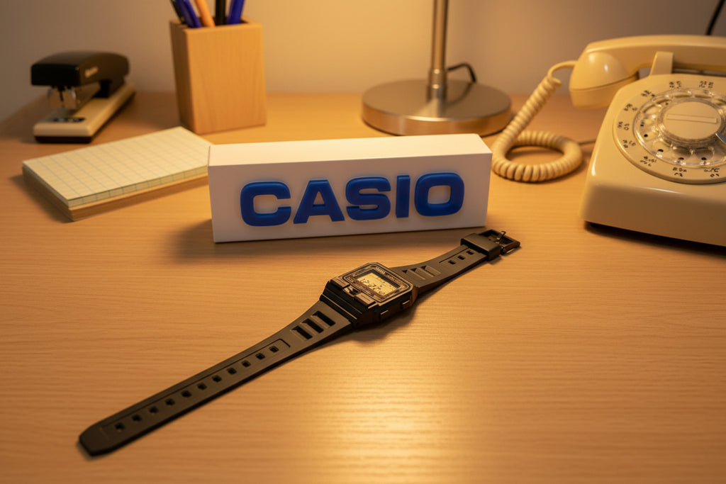 Casio DBA-80 in 1987 the first phone dialler databank watch. new